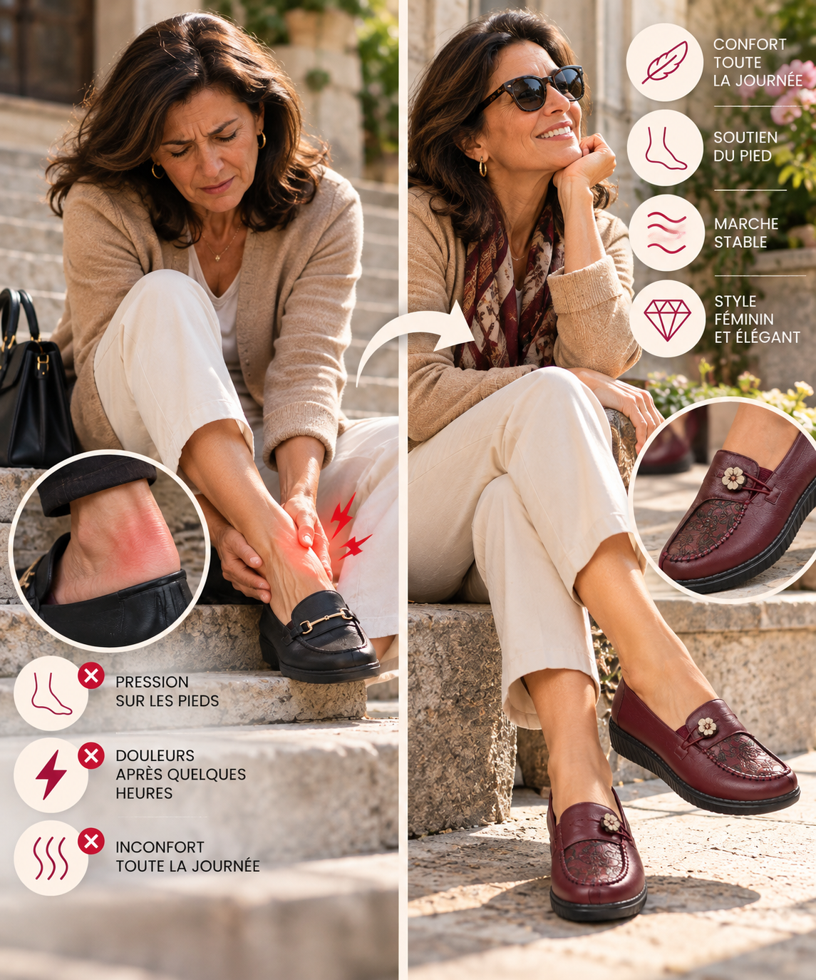 Maëlys™ | Mocasines flexibles y cómodos para mujer