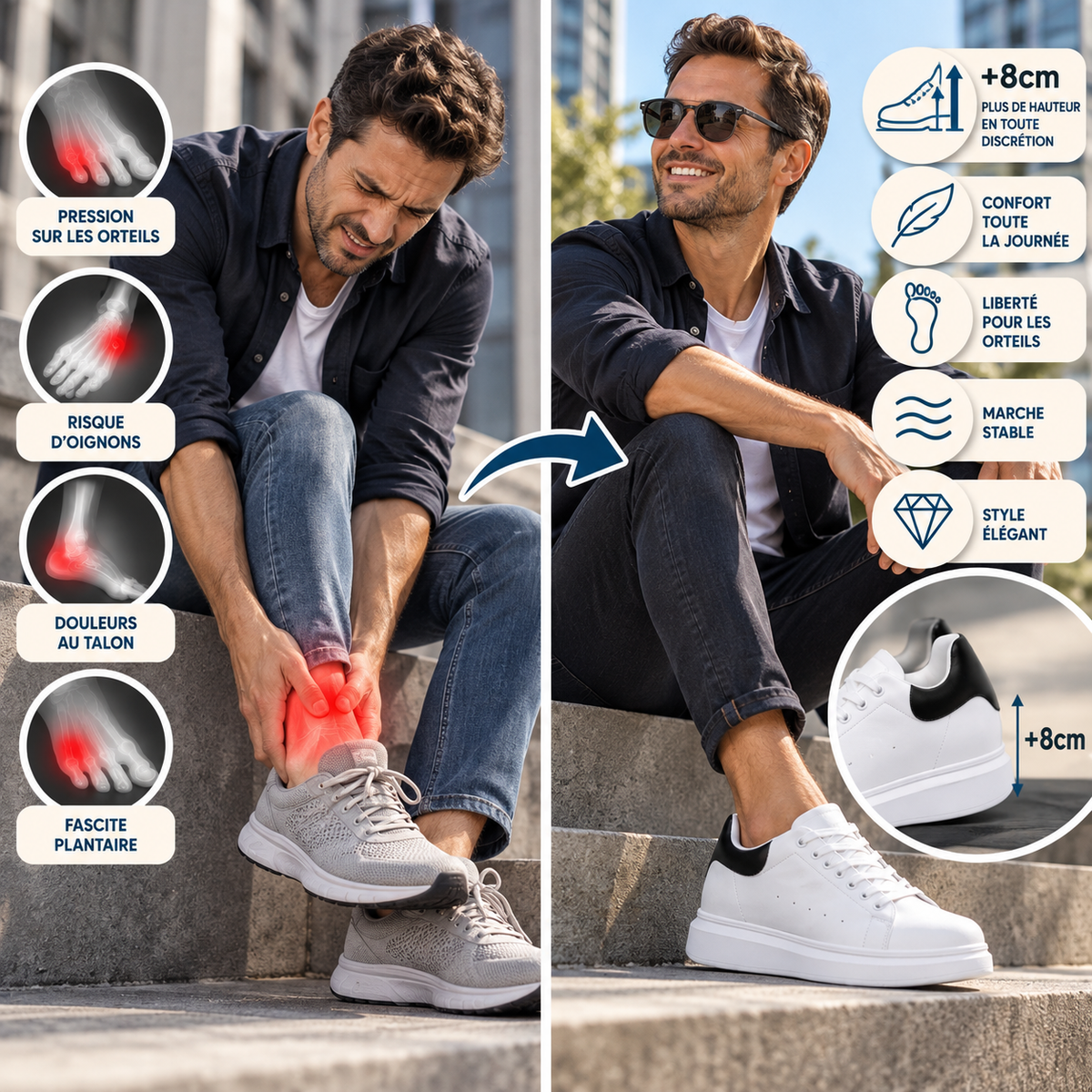 Alexandre™ | Chaussures élégantes et confort ergonomique pour homme