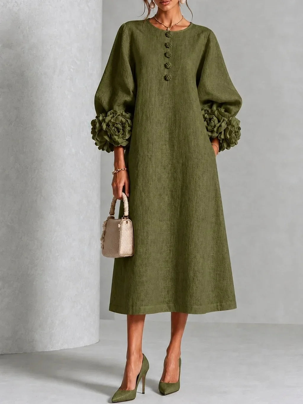 Rosalie | Robe midi florale