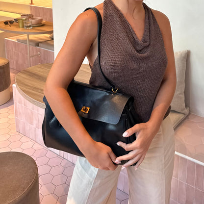 Anna| Bolso Vintage Negro