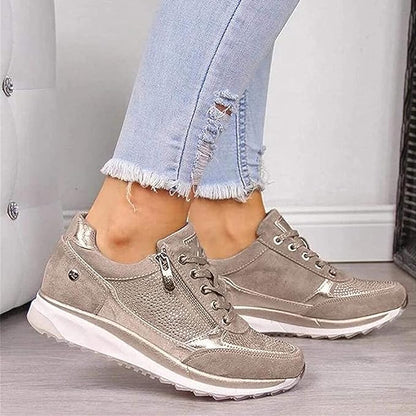 Soléane™ | Baskets confortables et élégantes avec fermeture éclair