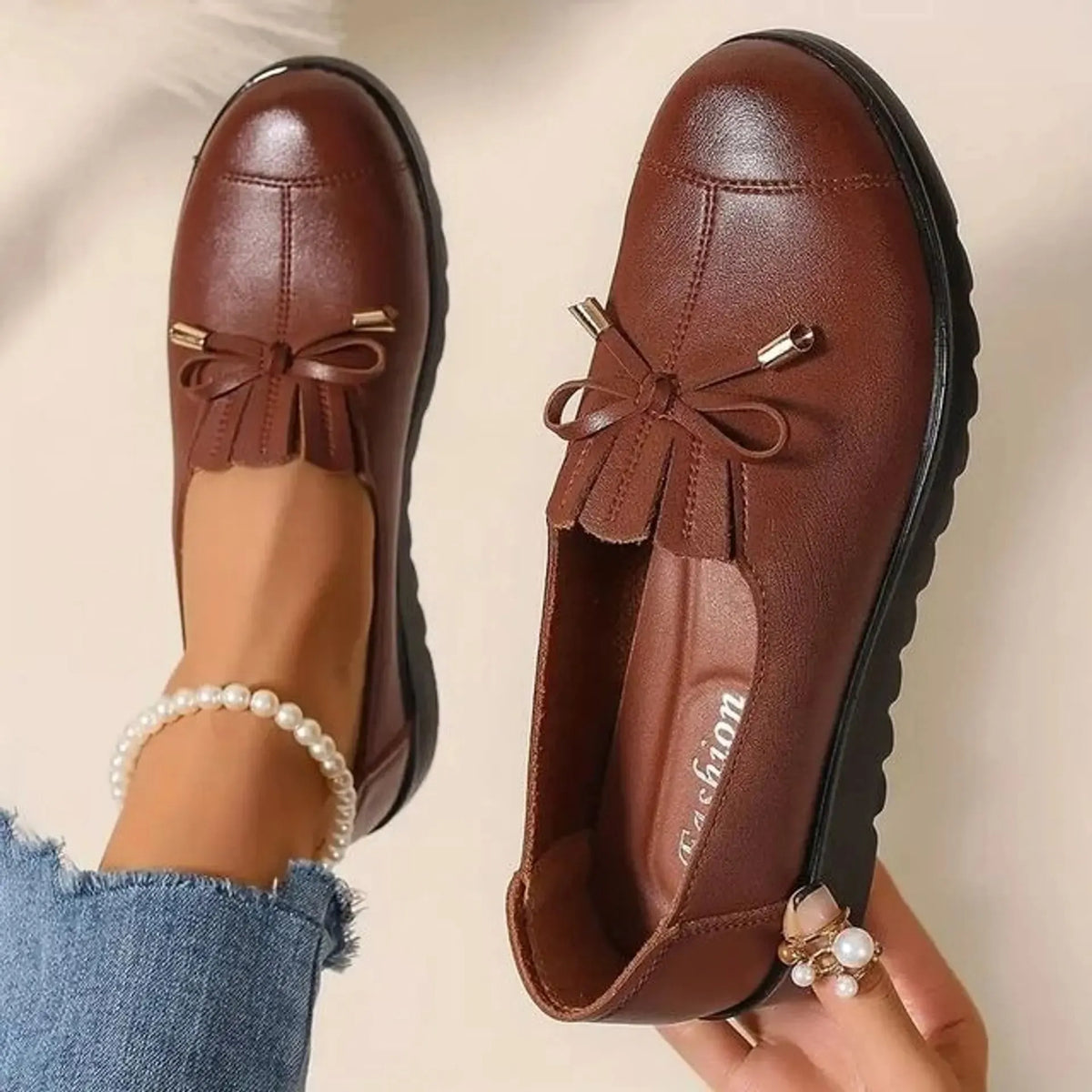 Éloryne™ | Mocasines elegantes y cómodos con suela flexible