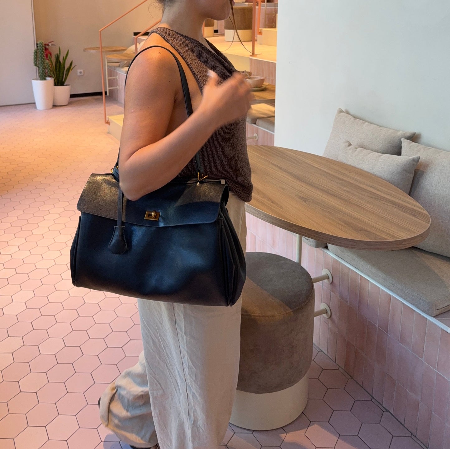 Anna| Bolso Vintage Negro