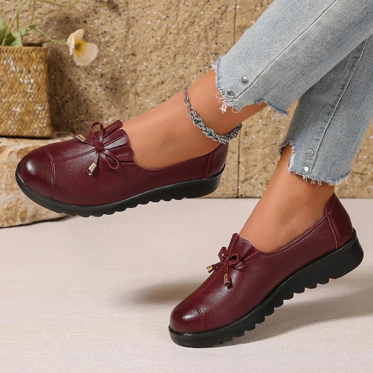 Éloryne™ | Mocasines elegantes y cómodos con suela flexible