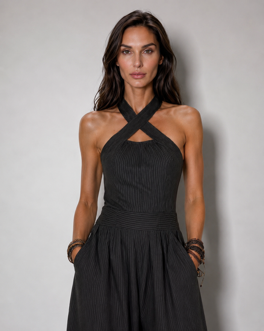 Ariadna | Elegant jumpsuit med omlottringning