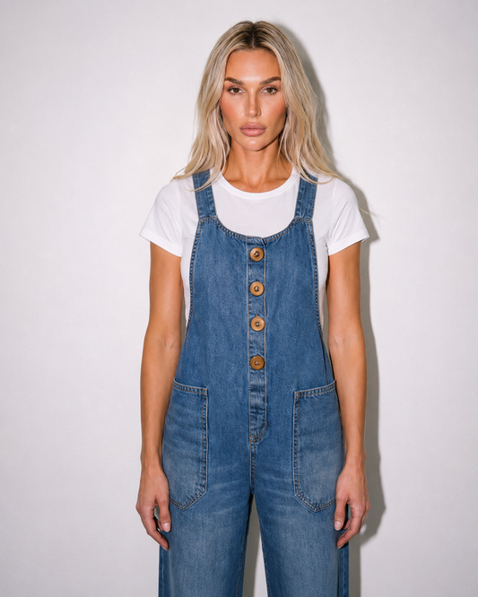Saylor | Jeansjacka i vintagestil