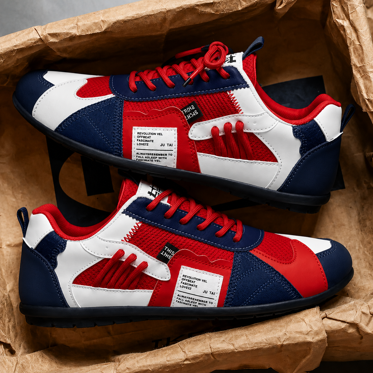 Lukas | Zapatillas Retro Coloridas