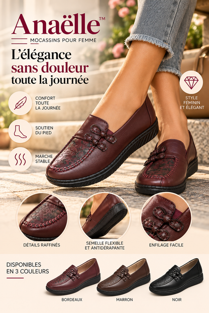 Anaëlle™ | Mocasines elegantes y cómodos para mujer