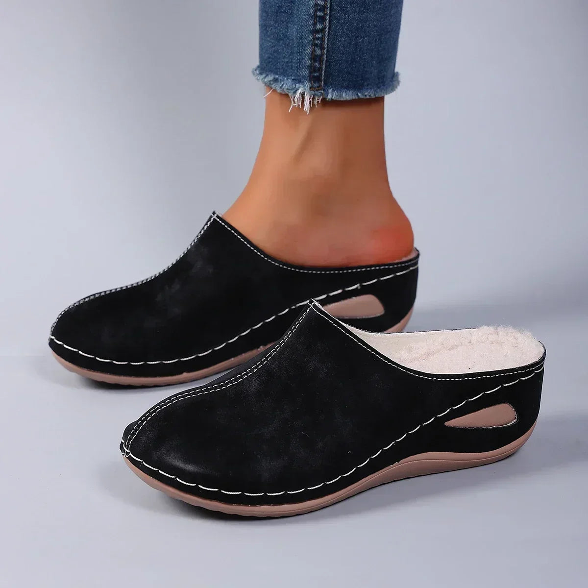 Élise™ | Zapatillas Ortopédicas Cálidas Para el Confort Diario