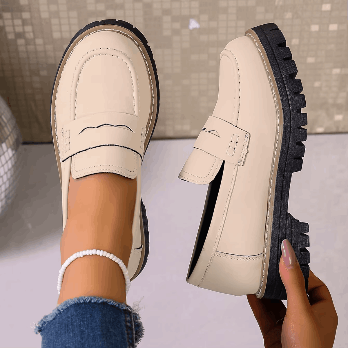 Elsa™ | Mocasines de plataforma cómodos y elegantes