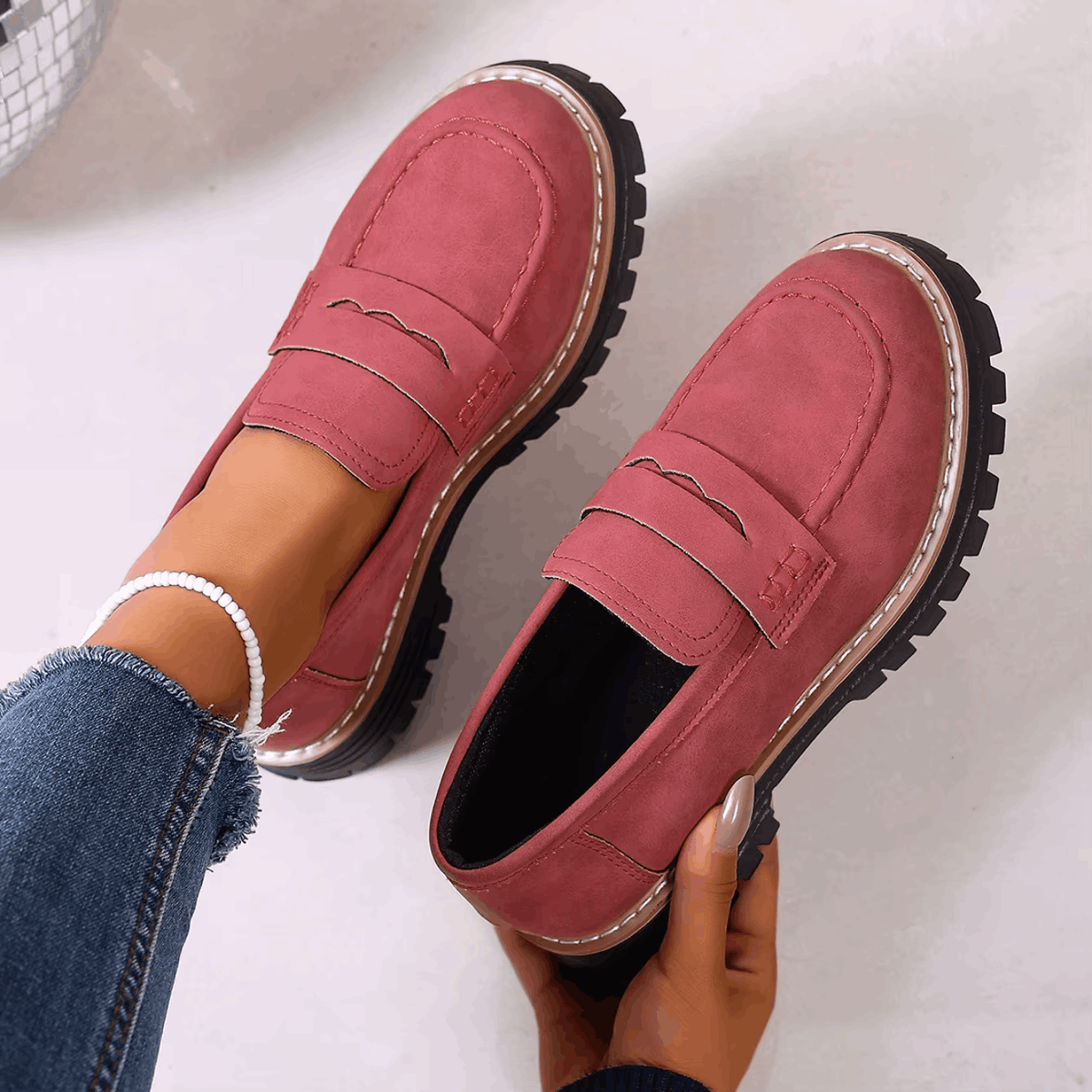 Elsa™ | Mocasines de plataforma cómodos y elegantes