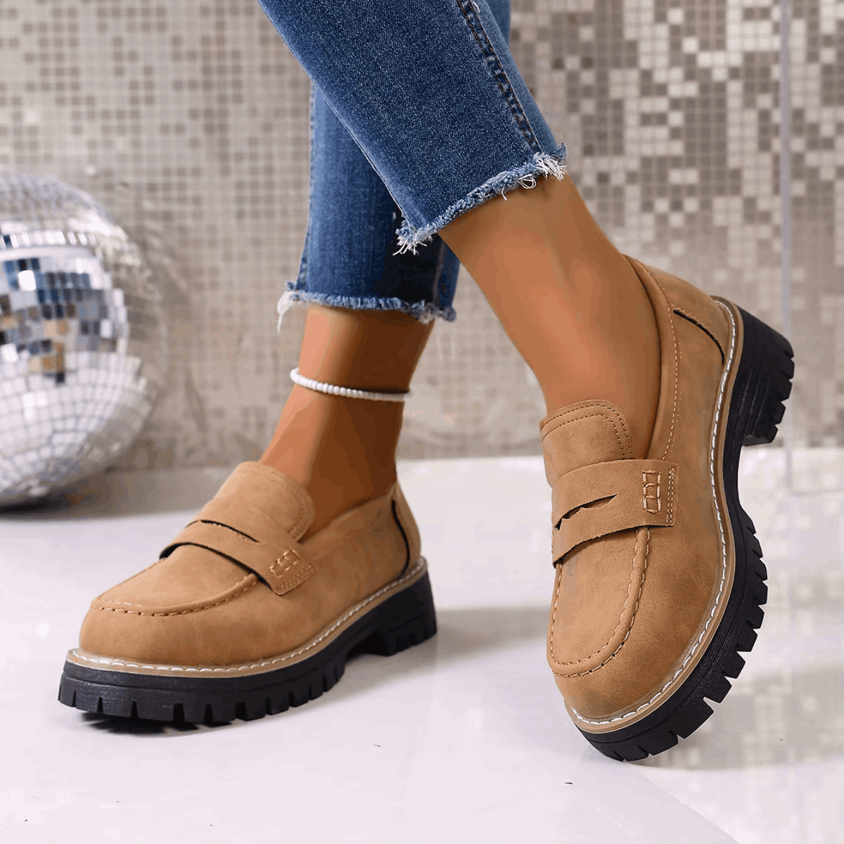 Elsa™ | Mocasines de plataforma cómodos y elegantes