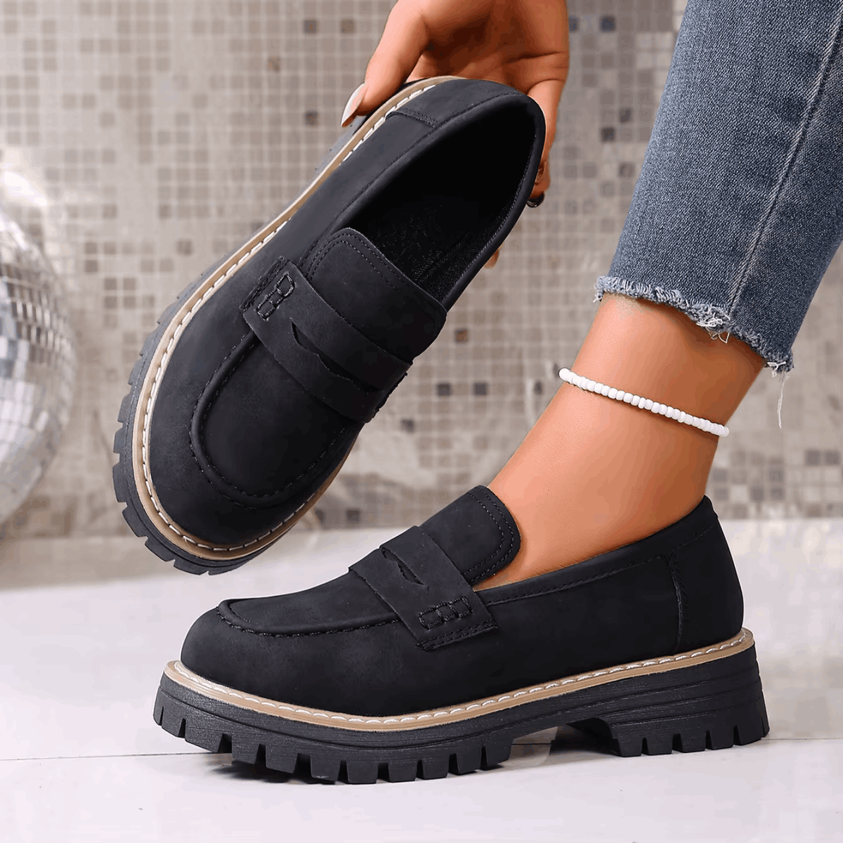 Elsa™ | Mocasines de plataforma cómodos y elegantes