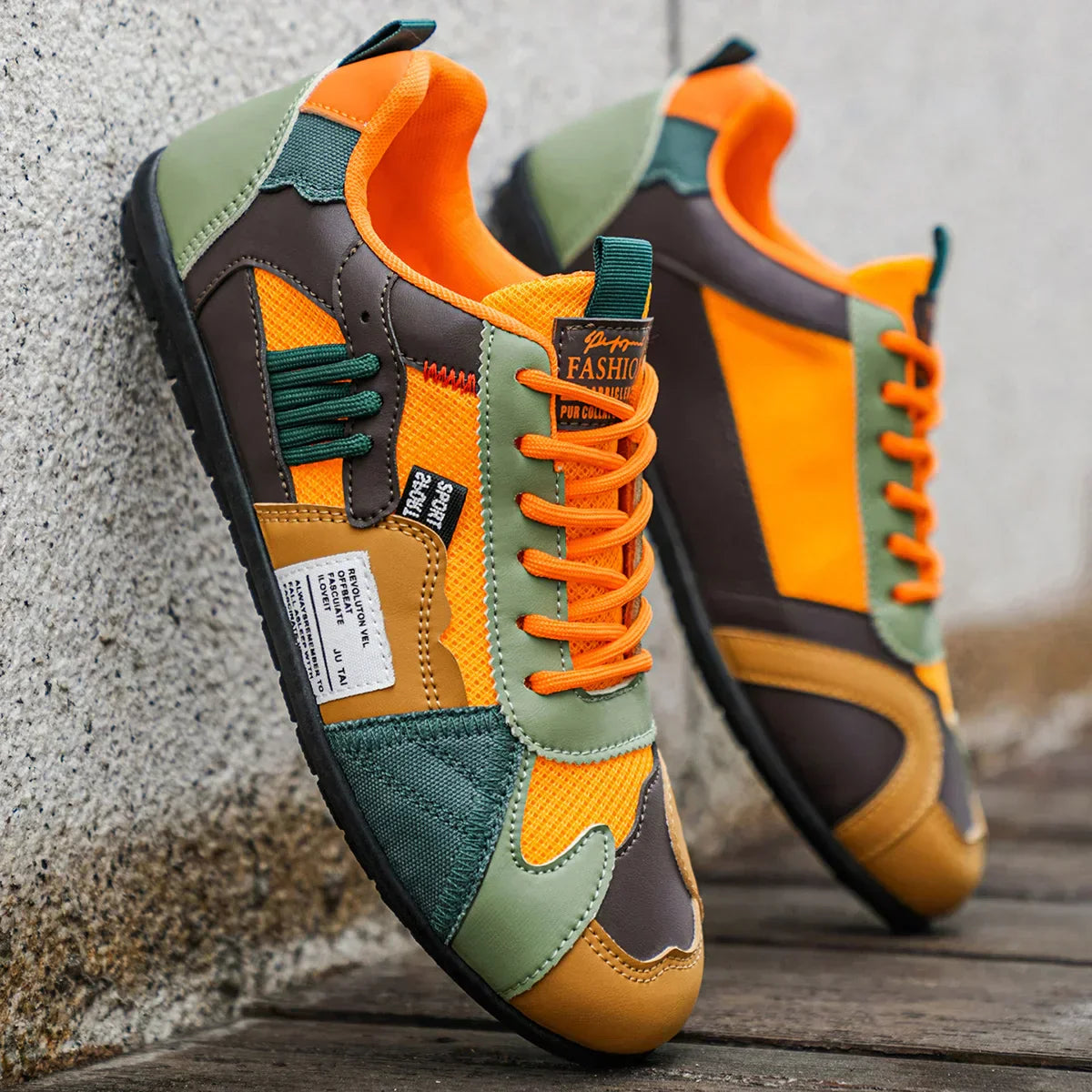 Lukas | Zapatillas Retro Coloridas