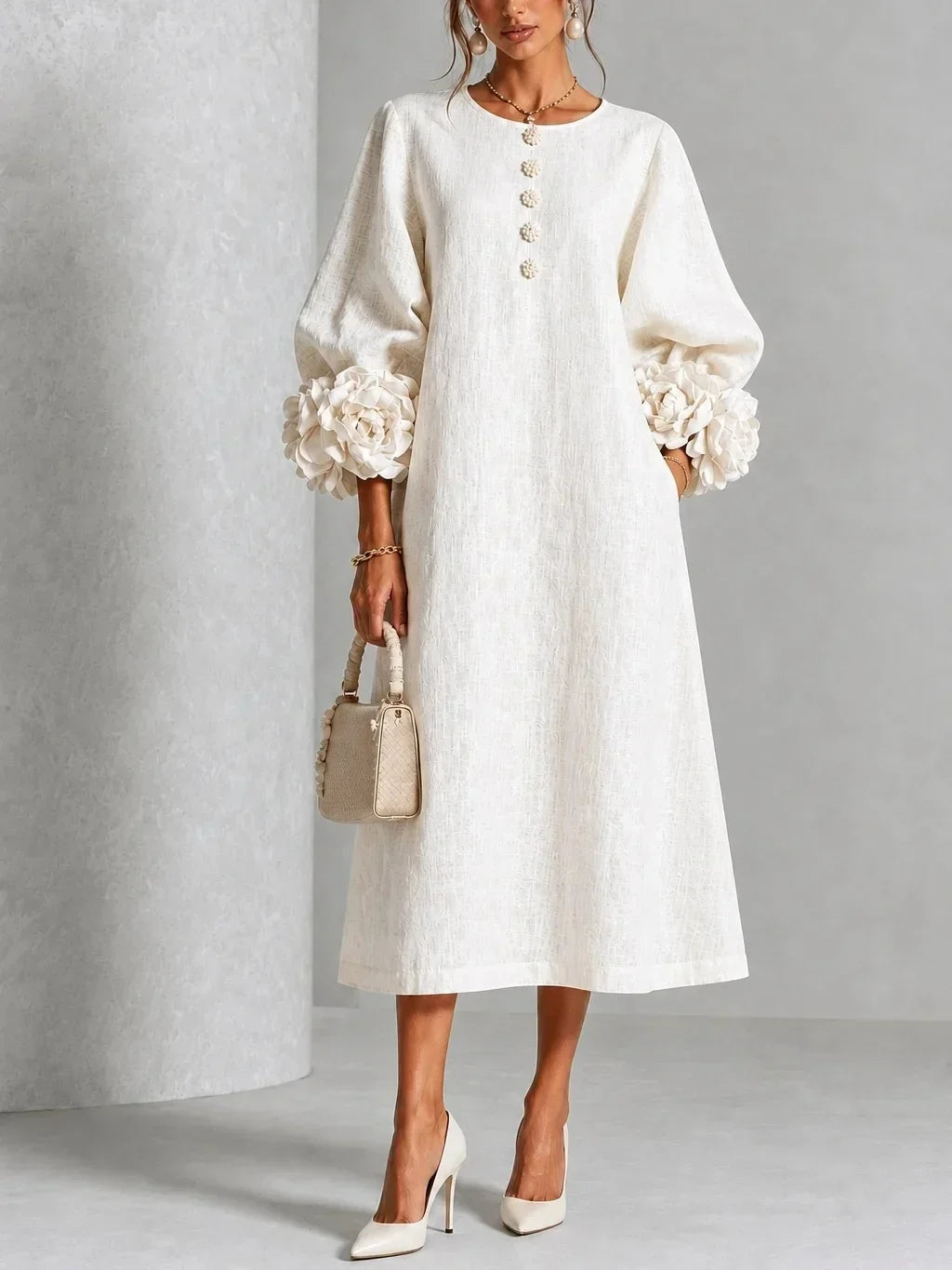 Rosalie | Robe midi florale