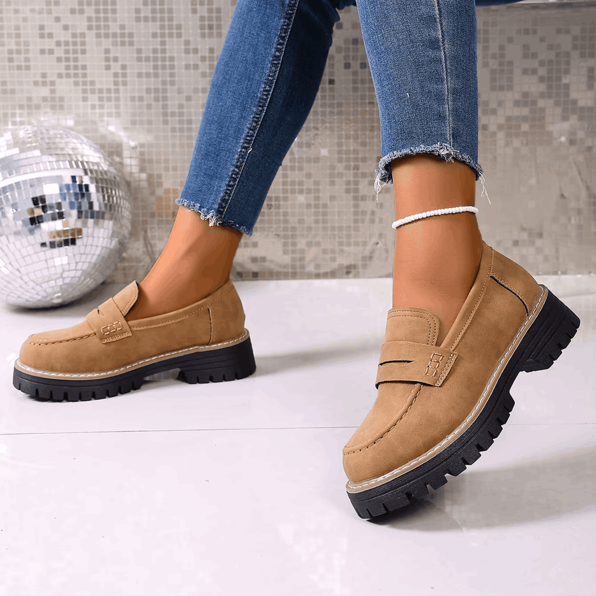 Elsa™ | Mocasines de plataforma cómodos y elegantes