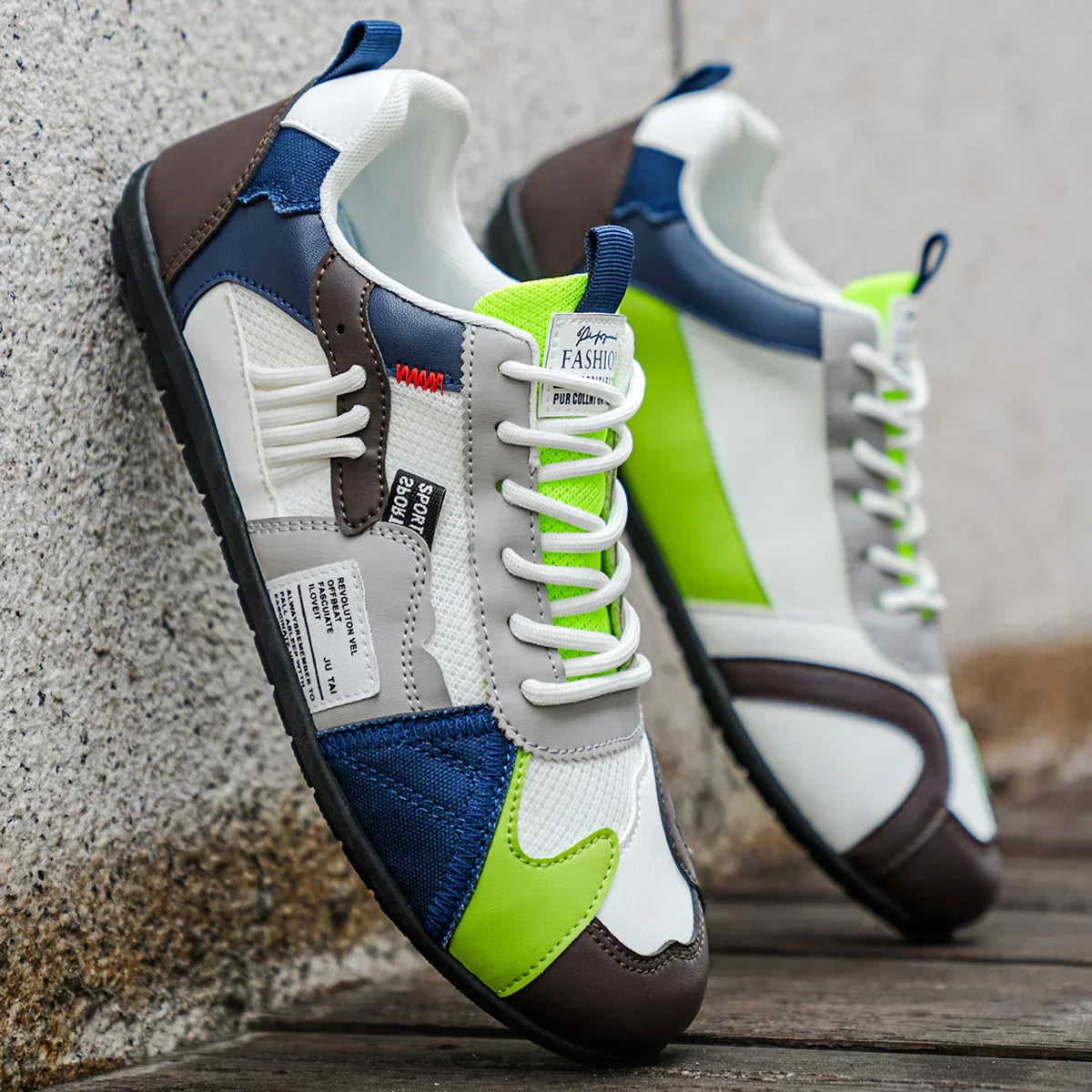 Lukas | Zapatillas Retro Coloridas
