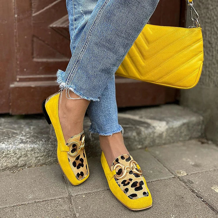 Émilie | Mocassins pour femme à imprimé animal
