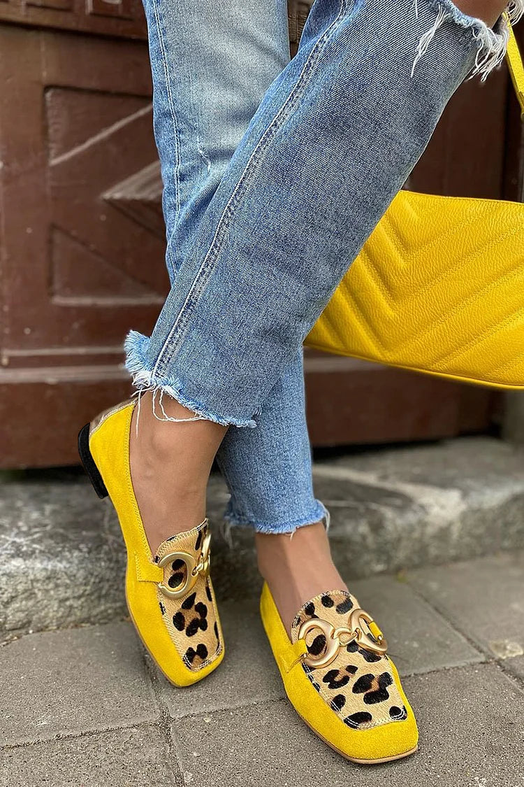 Émilie | Mocassins pour femme à imprimé animal