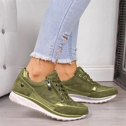 Soléane™ | Baskets confortables et élégantes avec fermeture éclair