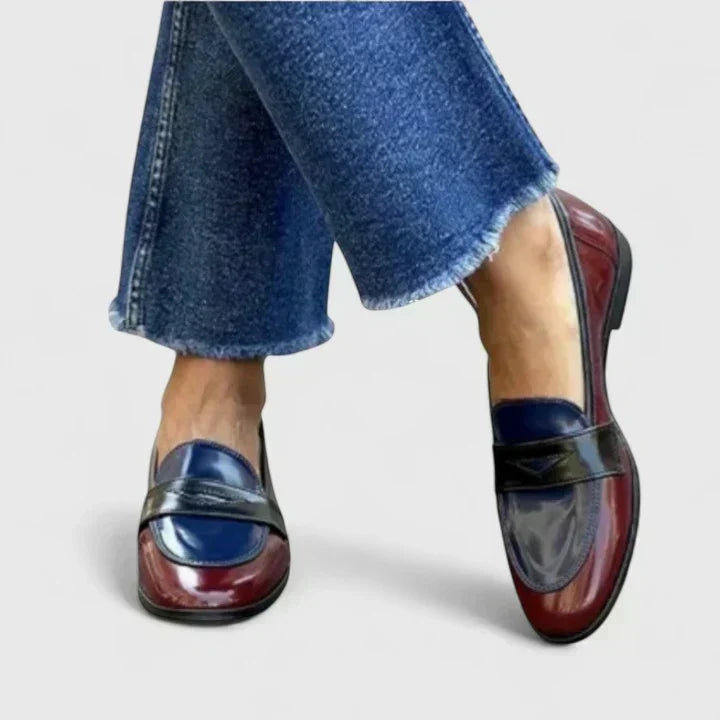 Chloé | Mocassins bicolores pour femme