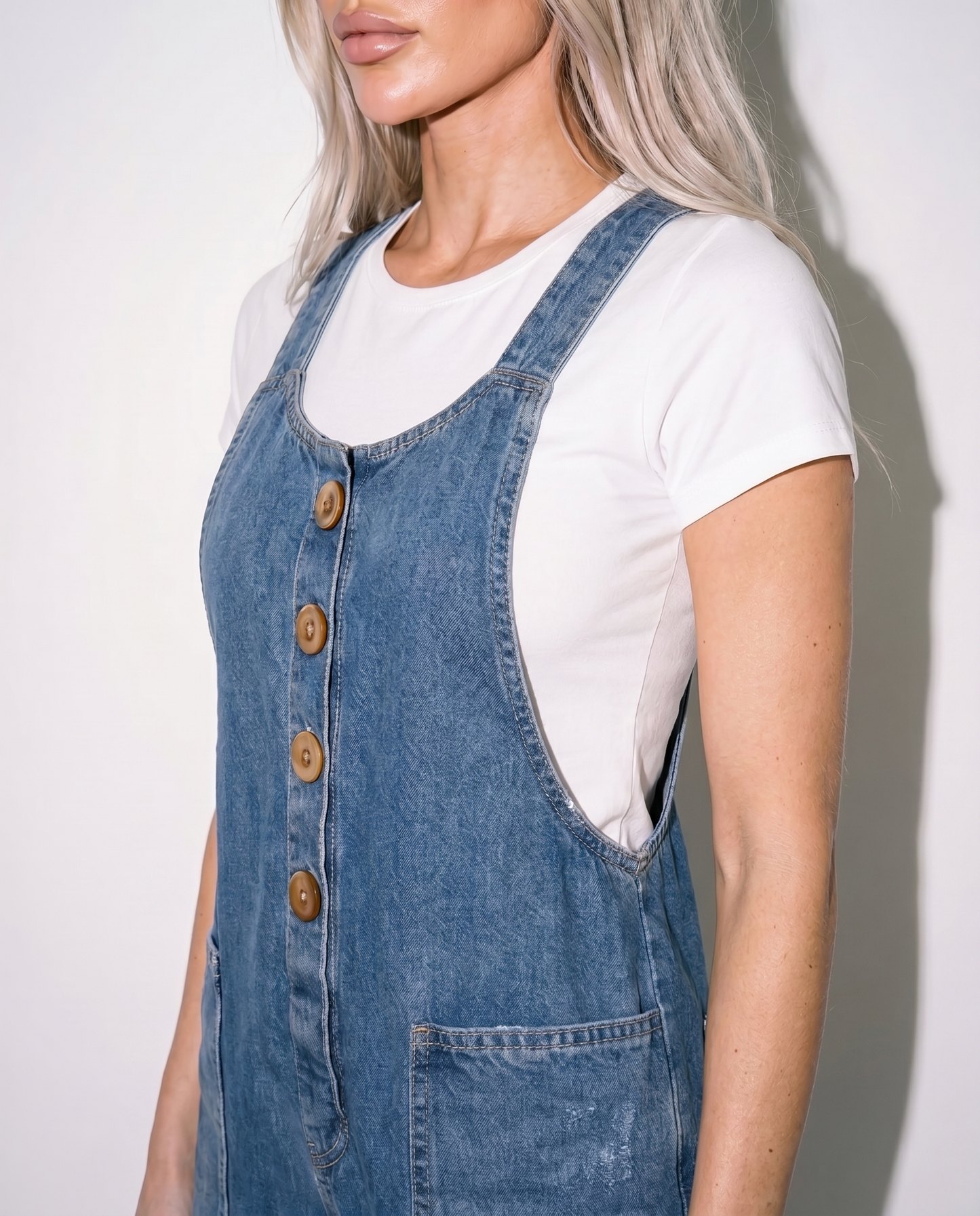 Saylor | Jeansjacka i vintagestil