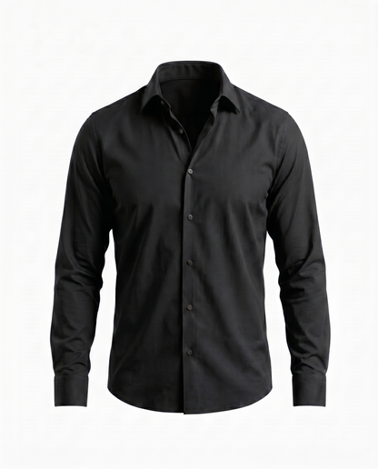 Slim fit-skjorta