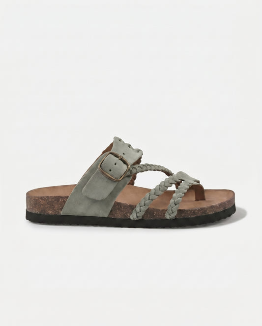 Bohe | Vävd korksandal