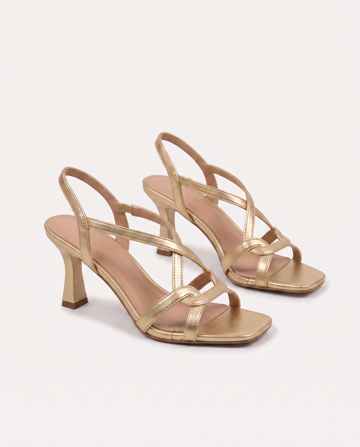 Jana | Sandalias De Tacón Golden Summer Charm