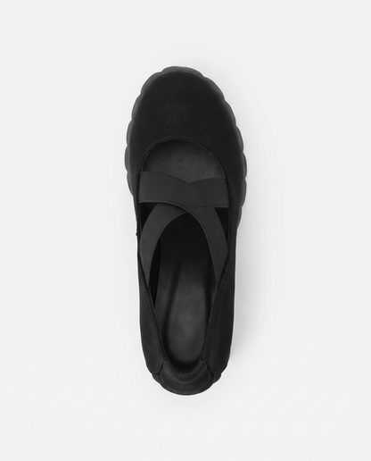 Lou™ | Zapatos para mujer con plataforma, puntera redonda, correa cruzada y tacón grueso