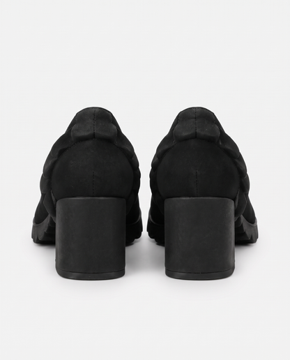 Lou™ | Zapatos para mujer con plataforma, puntera redonda, correa cruzada y tacón grueso