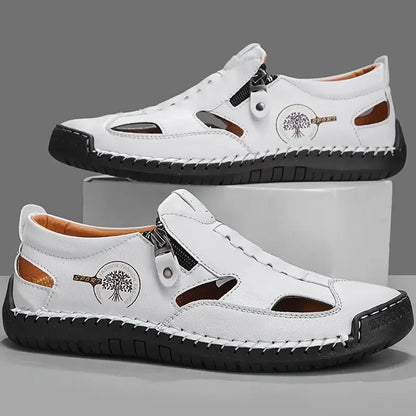 Capri | Somriga lädersandaler
