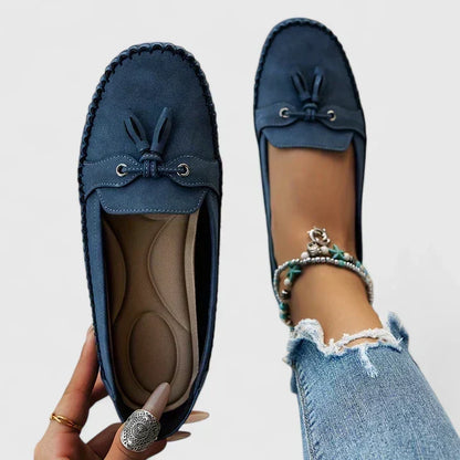 Pauline | Mocassins pour femme avec nœud