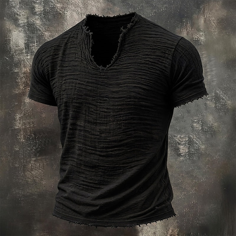 Jan | Camiseta De Estilo Vintage Con Cuello En V