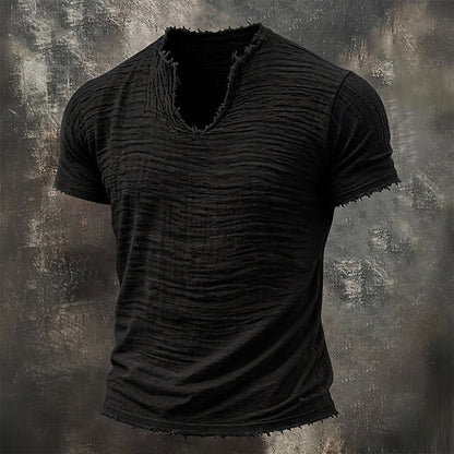 Jan | Camiseta De Estilo Vintage Con Cuello En V