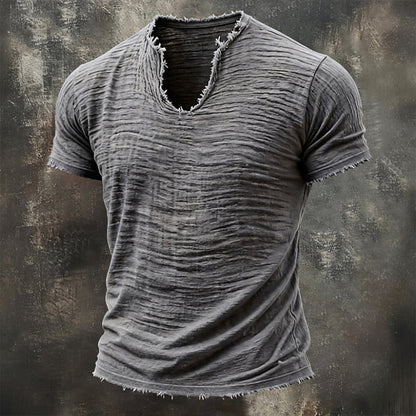 Jan | Camiseta De Estilo Vintage Con Cuello En V